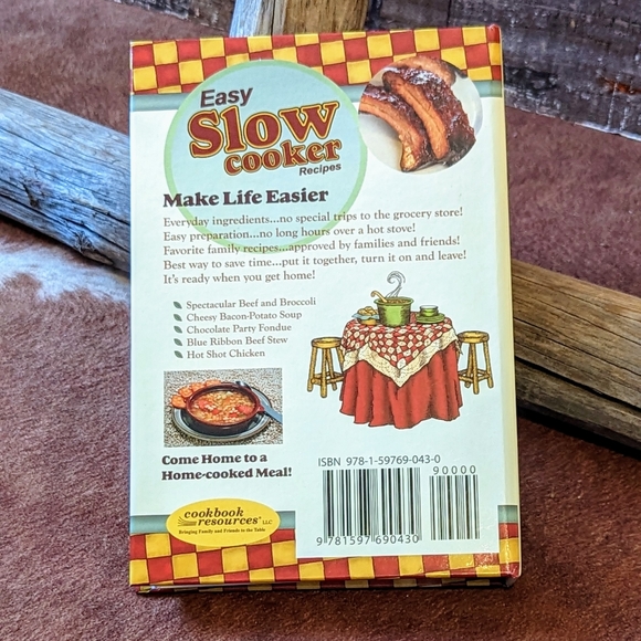 New Easy Slow Cooker Spiral Bound Hardcover Recipe Book - Picture 2 of 14
